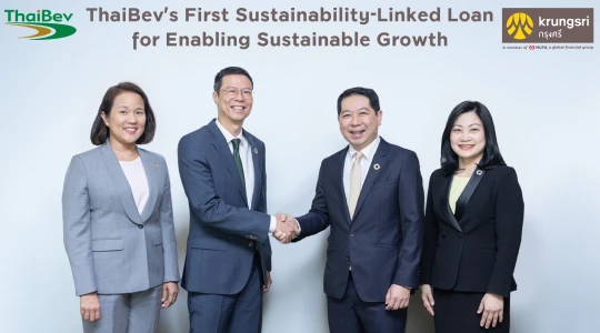 ThaiBev launches inaugural Sustainability-Linked Loan, reinforcing ThaiBev’s commitment to 