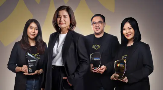 Krungsri receives three financial innovation awards, reinforcing digital financial technology for business customer excellence