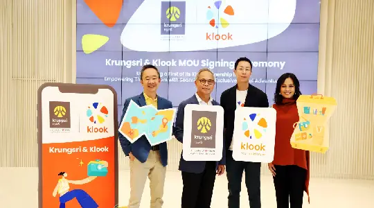 Klook and Krungsri Announce Strategic Multi-Pronged Partnership to Boost Tourism and Empower Thai Travelers with Seamless and Exclusive Travel Experiences