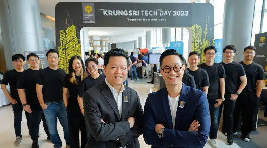 Krungsri move forward with innovations to shape the future financial landscape, Joining hands with partners to showcase innovations for business at Krungsri Tech Day 2023: Together Now and Next