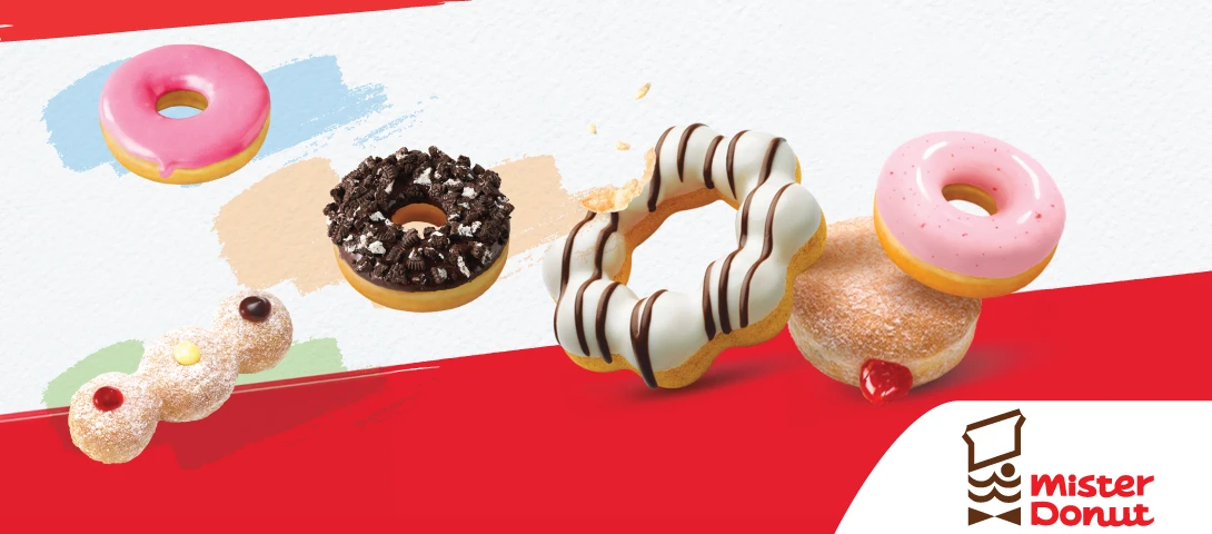Mister Donut discount from KRUNGSRI PRIME