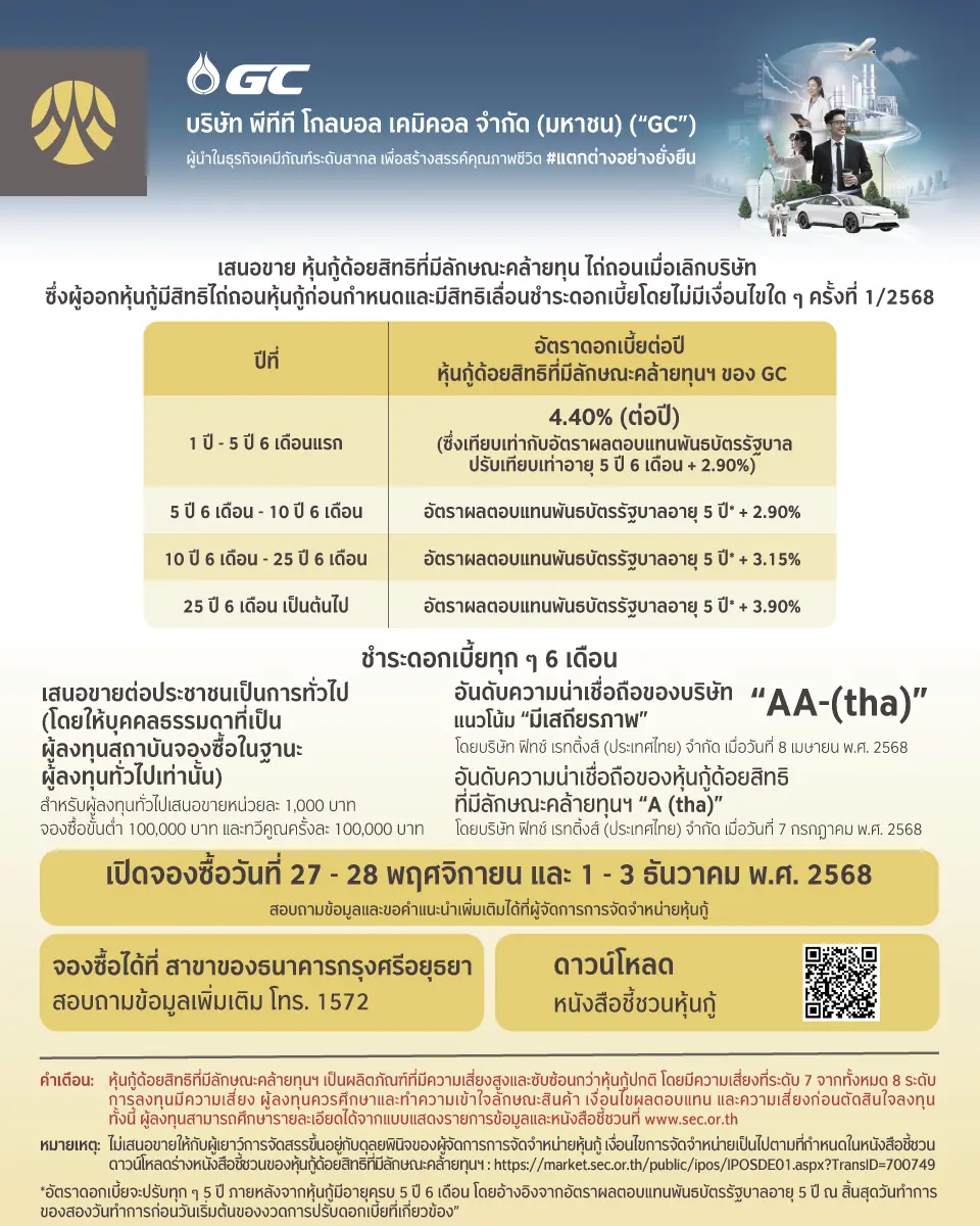 บริษัท พีทีที โกลบอล เคมิคอล จำกัด (มหาชน)