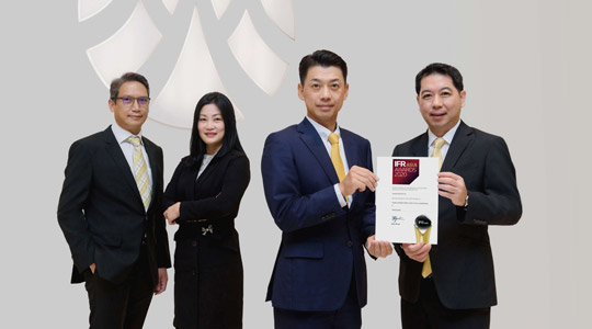 Krungsri receives Domestic Bond of the Year award from IFR ASIA Awards 2020