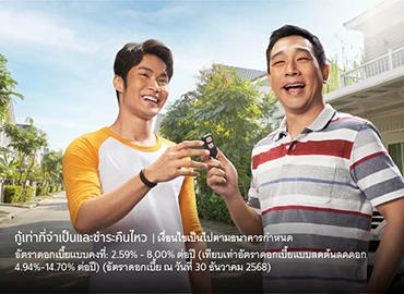 กรุงศรี รถบ้าน