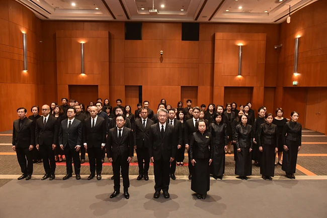กรุงศรี ร่วมพิธีถวายความอาลัย สมเด็จพระเจ้าลูกเธอ เจ้าฟ้าพัชรกิติยาภาฯ