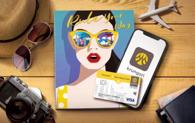 Krungsri Boarding Card ใช้จ่ายหรือช้อปออนไลน์ก็ได้เรทถูกทั่วโลก