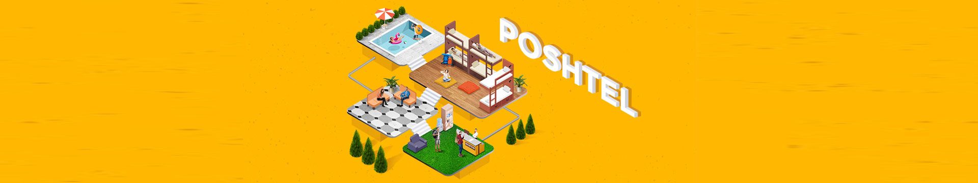 Poshtel ที่พักแนวใหม่ อัพเกรดความสบายแบบชิค ๆ