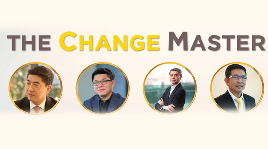 “THE CHANGE MASTER” Reveals Viewpoints of Four Leading Thai CEOs With Project to Decipher “Business Management under Uncertainty” by Krungsri 