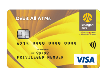 Krungsri Debit All ATMs