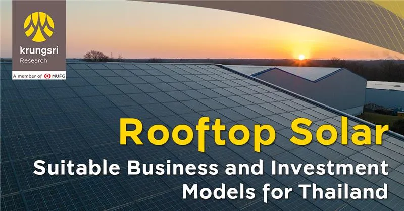 Rooftop Solar: Suitable Business and Investment Models for Thailand