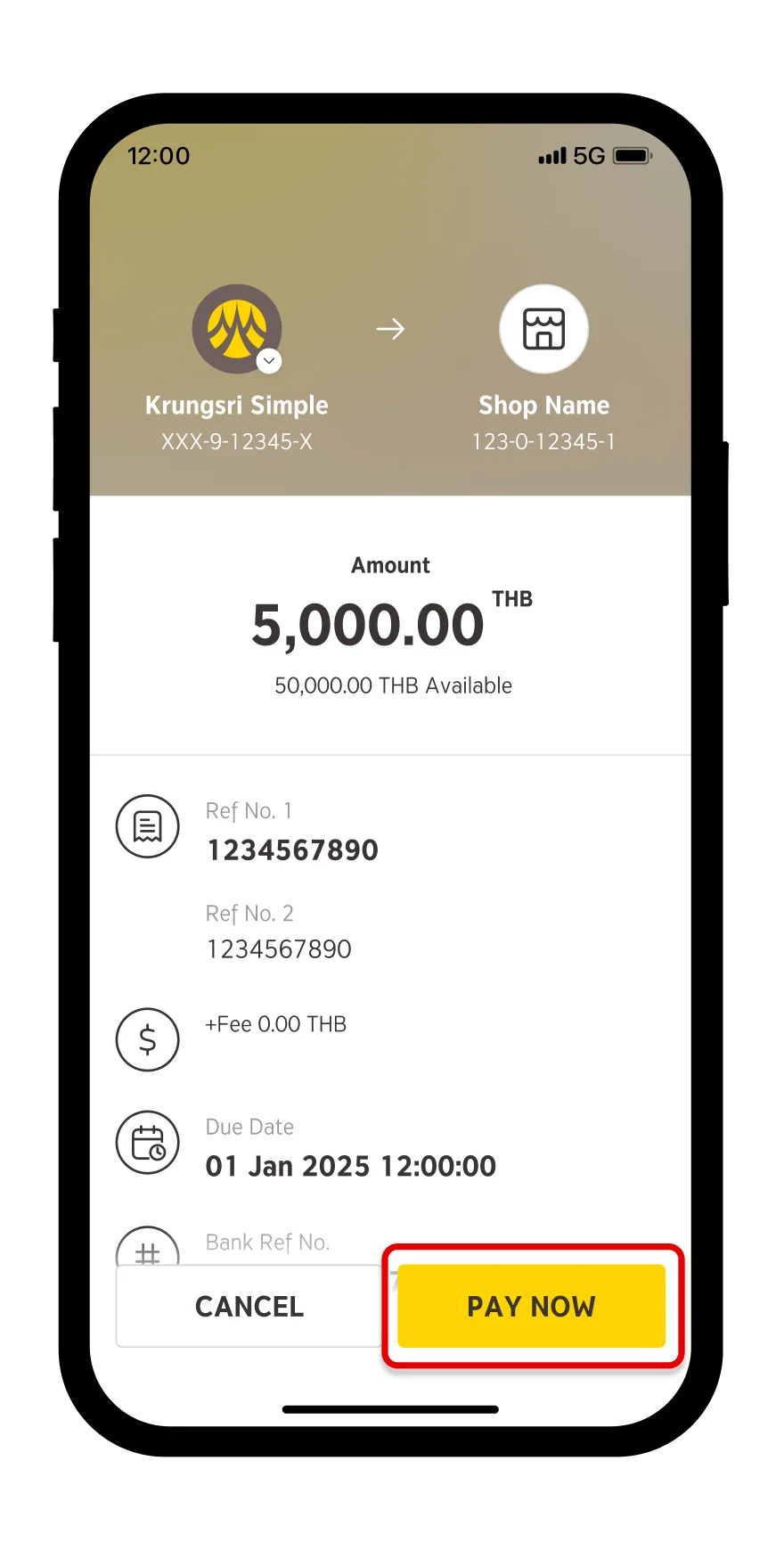 Verify and confirm information