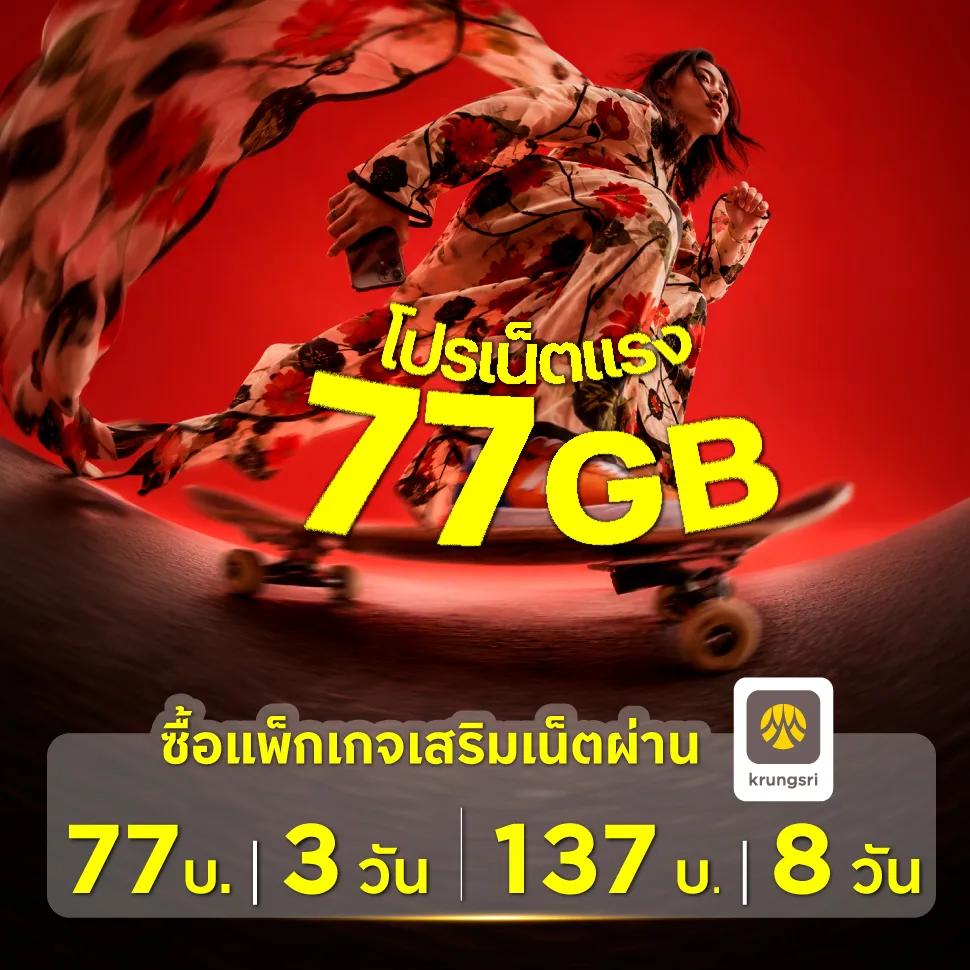 โปรเน็ตแรง 77 GB