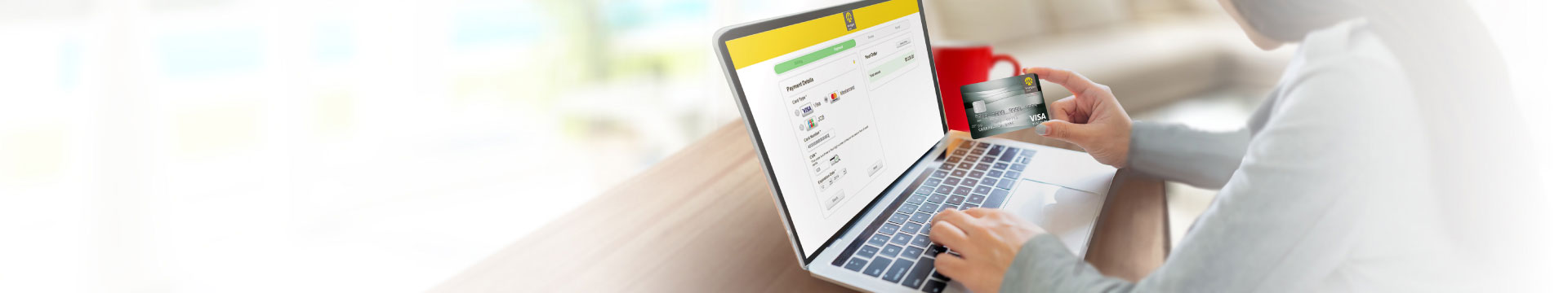 บริการรับชำระค่าสินค้าและบริการออนไลน์ผ่านบัตรเครดิต