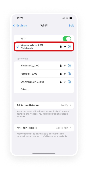 Turn off Proxy iOS