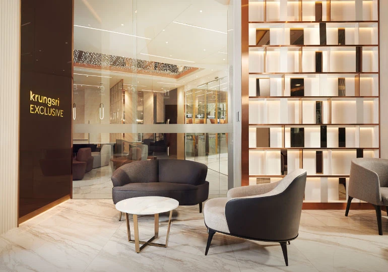 ห้องรับรอง KRUNGSRI EXCLUSIVE LOUNGE