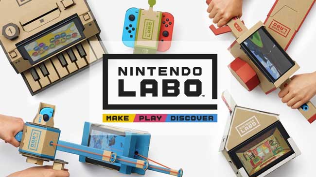 Nintendo Labo อุปกรณ์เล่นเกมที่ส่งความสุขไปถึงผู้พิการ