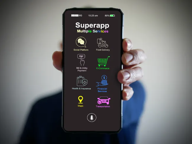 การใช้ Super App จากเทคโนโลยี FinTech