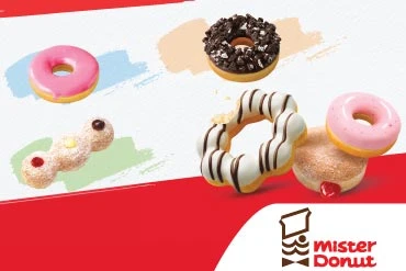 Mister Donut discount from KRUNGSRI PRIME
