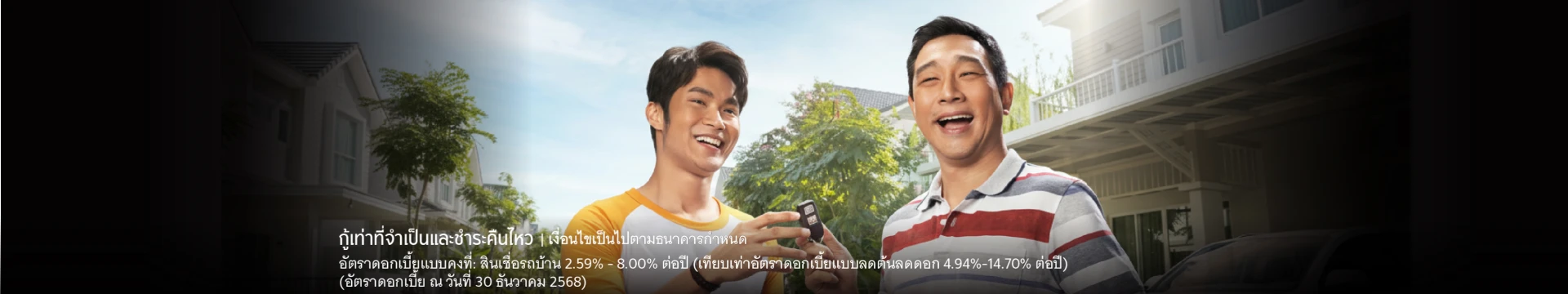 สินเชื่อรถบ้าน