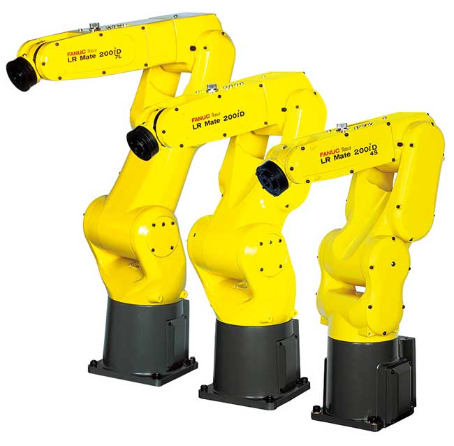 หุ่นยนต์สำหรับอุตสาหกรรมของบริษัท FANUC