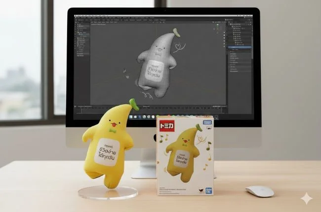 Prompt Art Toy 3 มิติ