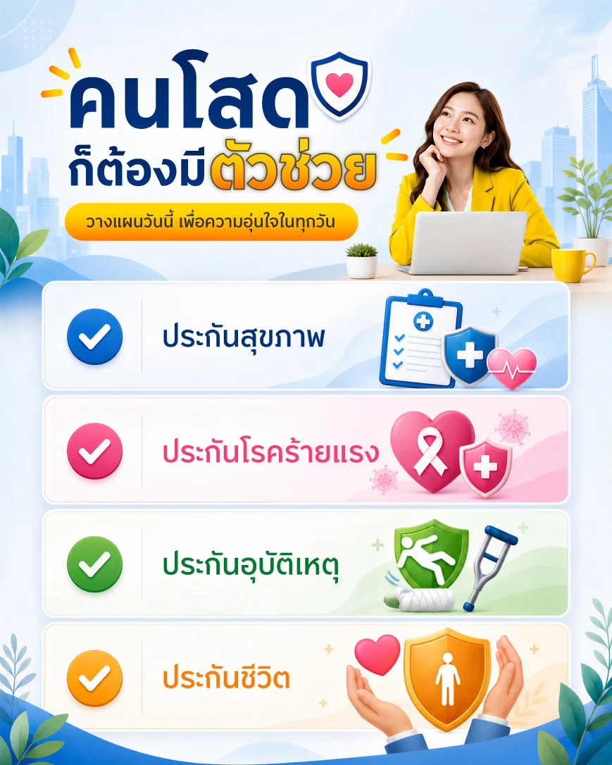 Checklist ประกันที่คนโสดควรมี