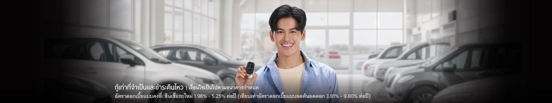 สินเชื่อรถใหม่