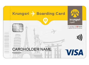 Krungsri Boarding Card