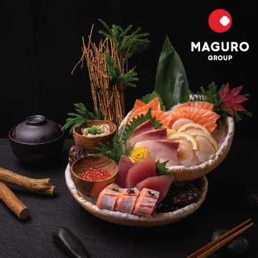 รหัสแทนเงินสดสำหรับรับประทานอาหาร ร้านอาหารในเครือ MAGURO Group