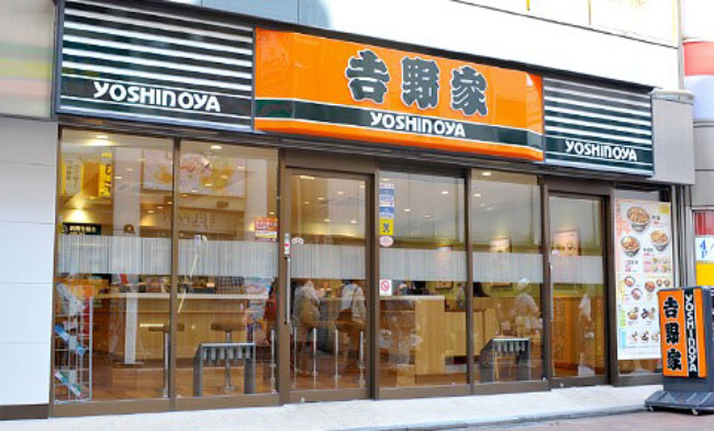 ร้านข้าวหน้าเนื้อ YOSHINOYA จาก official