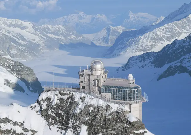 เที่ยวต่างประเทศ Jungfraujoch สถานีรถไฟที่สูงที่สุดในยุโรป ประเทศสวิตเซอร์แลนด์