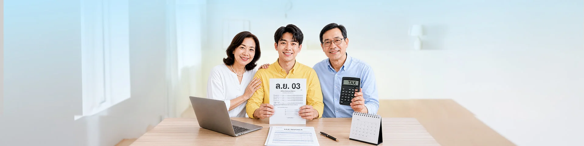 รวมเรื่องที่ต้องรู้ ก่อนลดหย่อนภาษีบิดามารดาด้วย ล.ย. 03