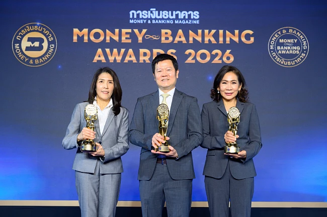 Krungsri Wins 3 Awards at MONEY & BANKING AWARDS 2026