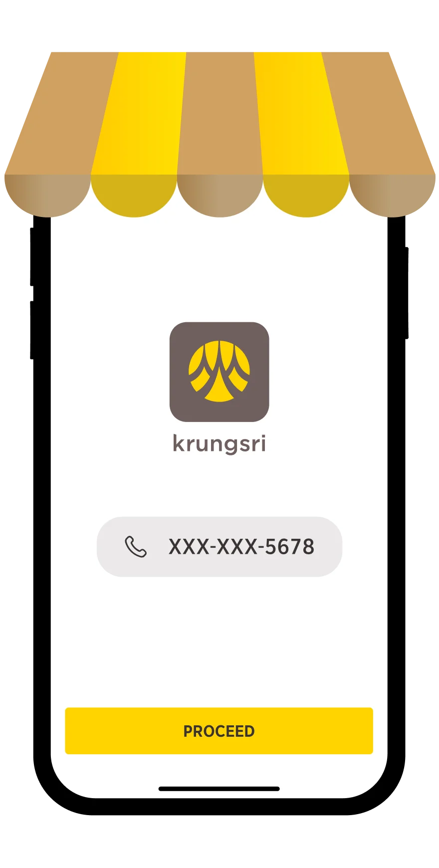 Payer enters mobile number