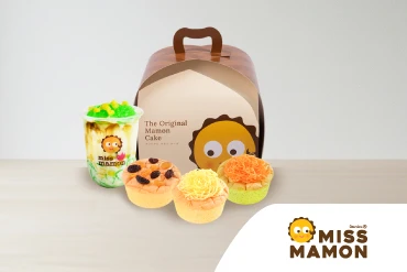 Mamon Signature Gift Set + ลอดช่องสิงคโปร์น้ำตาลโตนด 1 แก้ว เพียง 399 บาท