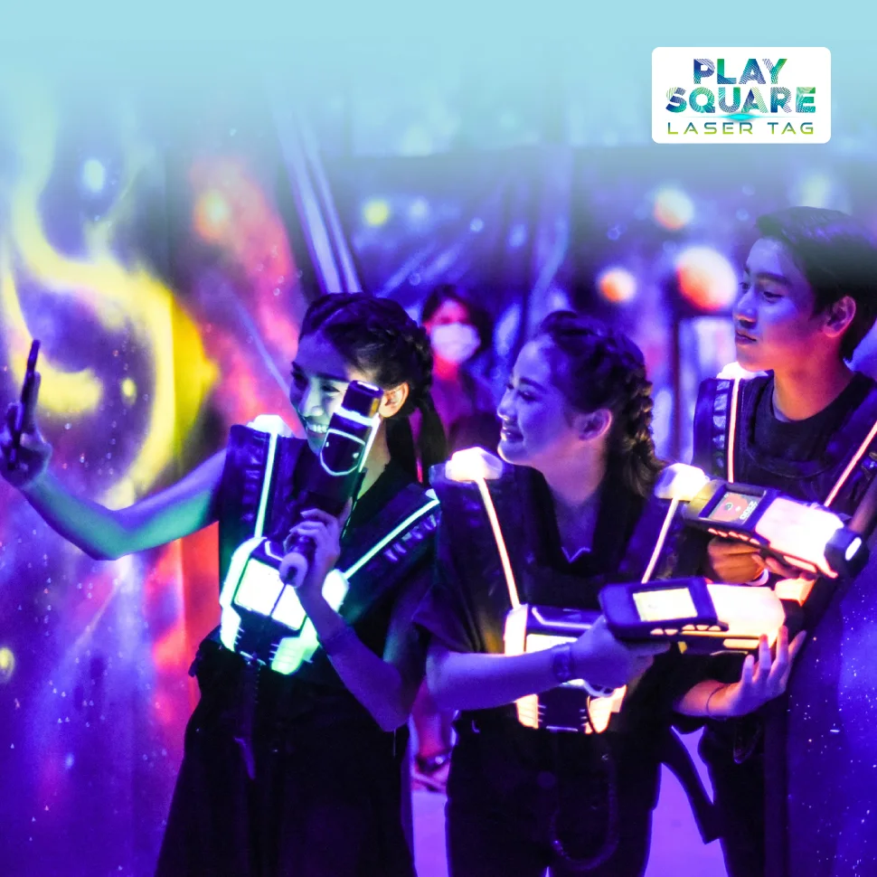 Playsquare Laser Tag ส่วนลด 10% แพ็กเกจ Buffet