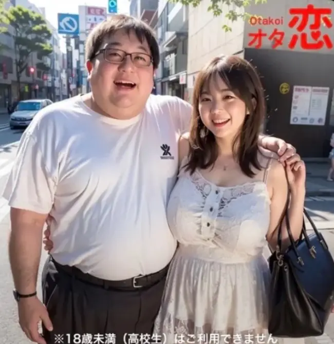 ภาพโฆษณาชาเชียวญี่ปุ่น โดยนางแบบ และ นายแบบ AI