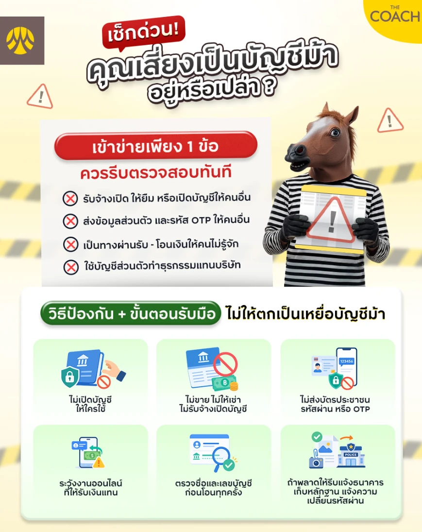 เช็กบัญชีม้า