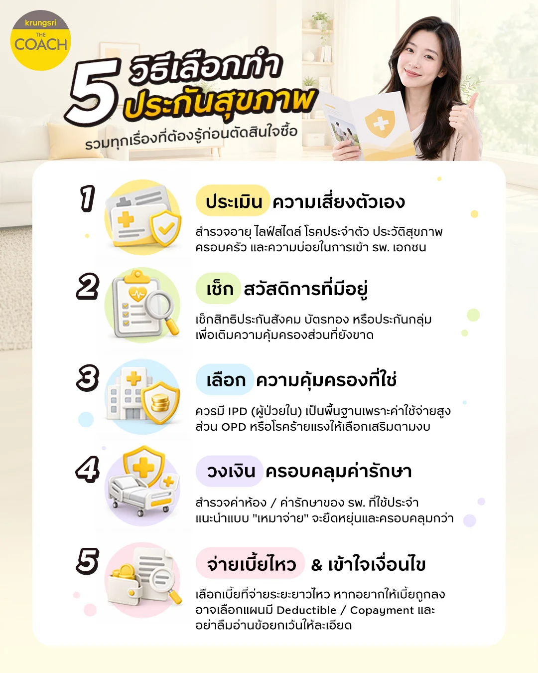 วิธีเลือกทำประกันสุขภาพ