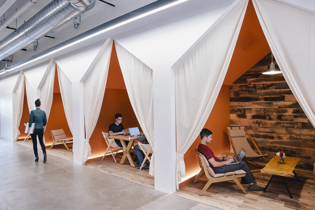 Camping meeting rooms - Airbnb Office San Francisco