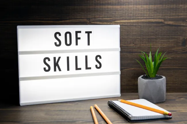 Soft Skills concept