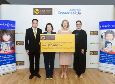 Krungsri Foundation Continues Support for Operation Smile Thailand for Sixth Consecutive Year